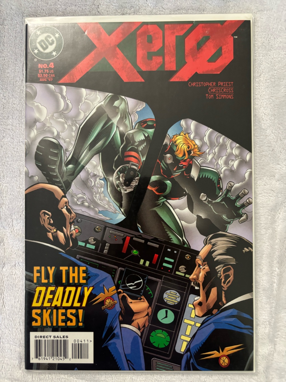 Xero #4 DC Comics 1997 - Christopher Priest - Batman & Robin Movie Ad EXCELLENT